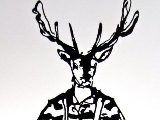 Elk-headed man